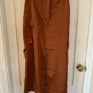 House of Harlow 1960 Brown Pencil Skirt